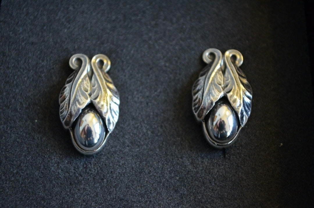 ジョージジェンセン(Georg Jensen)　シルバーイヤークリップ　2008年
