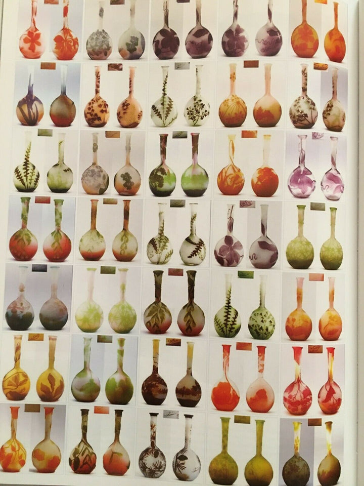 エミールガレ(GALLE)　クレマチスの花の花瓶　1900年