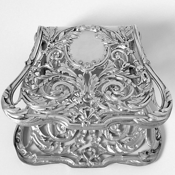 Debain French Silver Asparagus Sandwiches Grip Art Nouveau