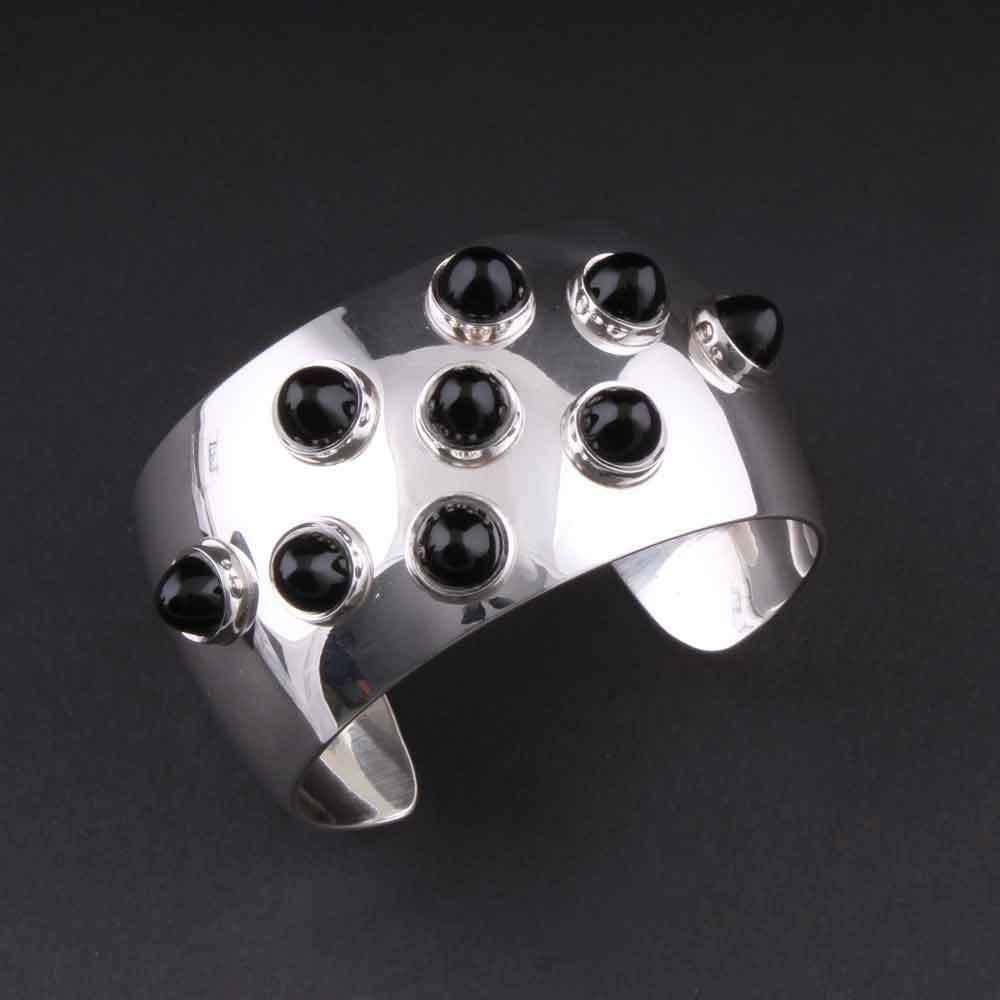 ジョージジェンセン スターリングシルバー ブレスレット ブラック