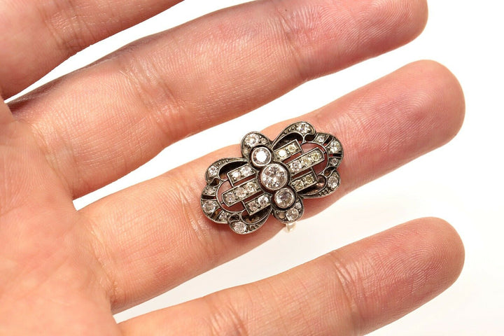 アンティーク アールデコ 14K ナチュラルダイヤモンドのリング