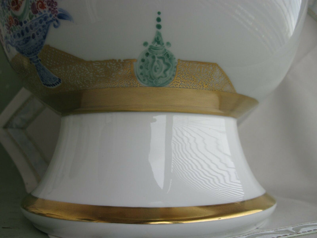 Schöne große Meissen Boden-Vase in Dekor 1001 Nacht