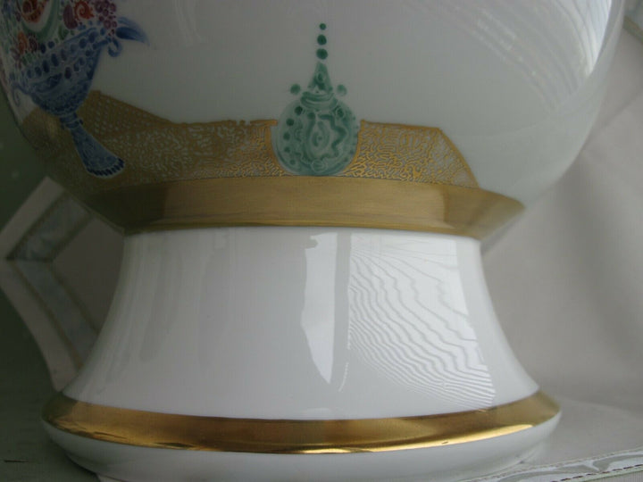 Schöne große Meissen Boden-Vase in Dekor 1001 Nacht