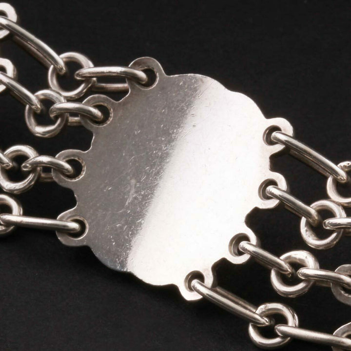 ジョージジェンセン スターリングシルバー ブレスレット アンバー#31 ジョージジェンセン スターリングシルバー ブレスレット