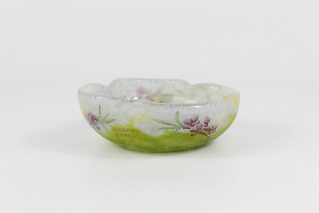 ドーム兄弟（ドームナンシー）沈丁花の花の豆皿