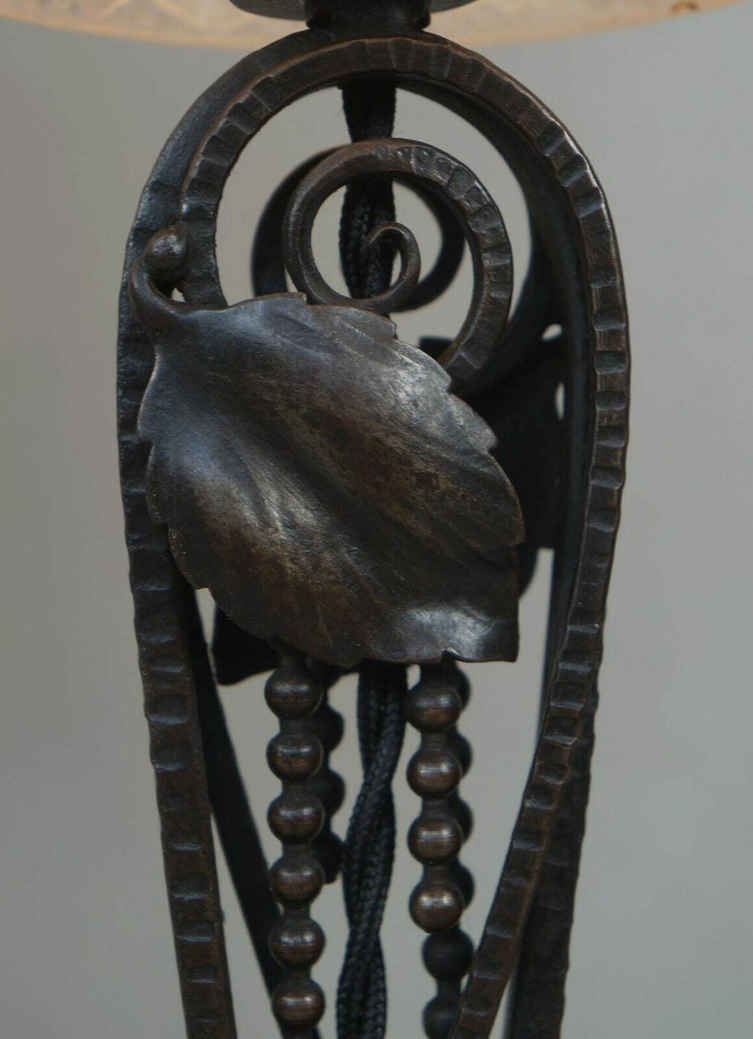 MULLER FRERES : pair FRENCH 1930 ART DECO LAMPS ..... lamp 1925 France degue era