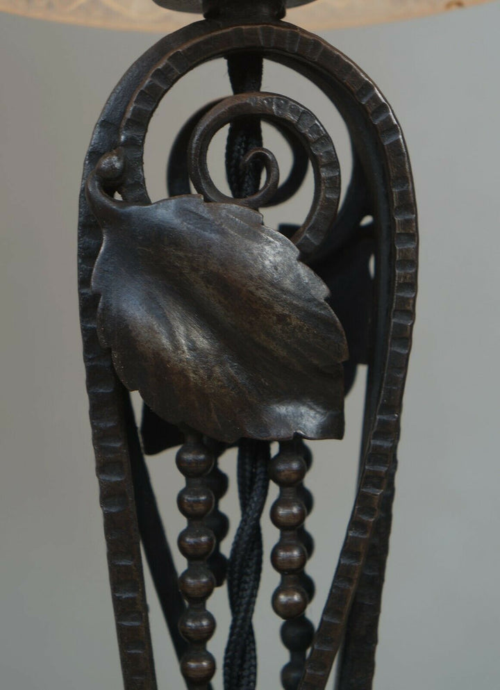 MULLER FRERES : pair FRENCH 1930 ART DECO LAMPS ..... lamp 1925 France degue era