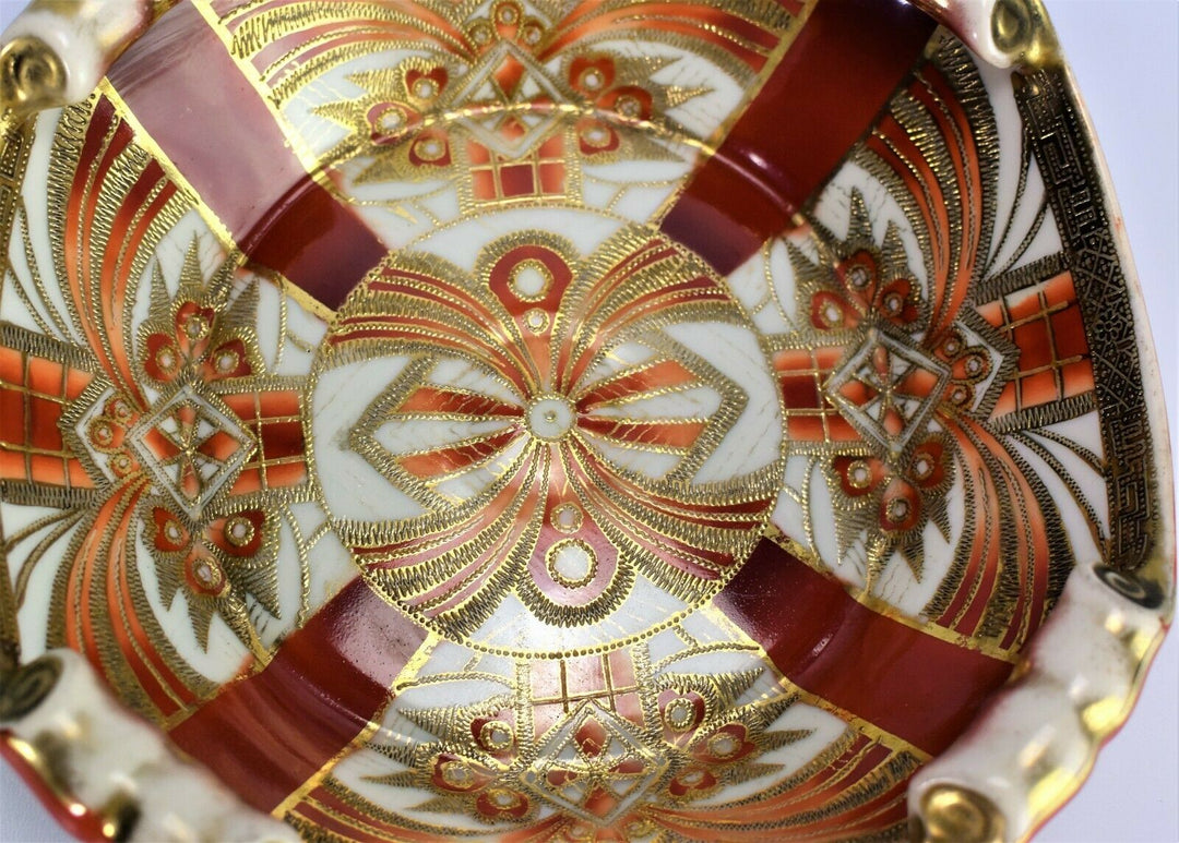 Noritake Art Deco Geometric Motif Dish