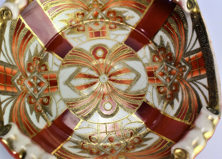 Noritake Art Deco Geometric Motif Dish