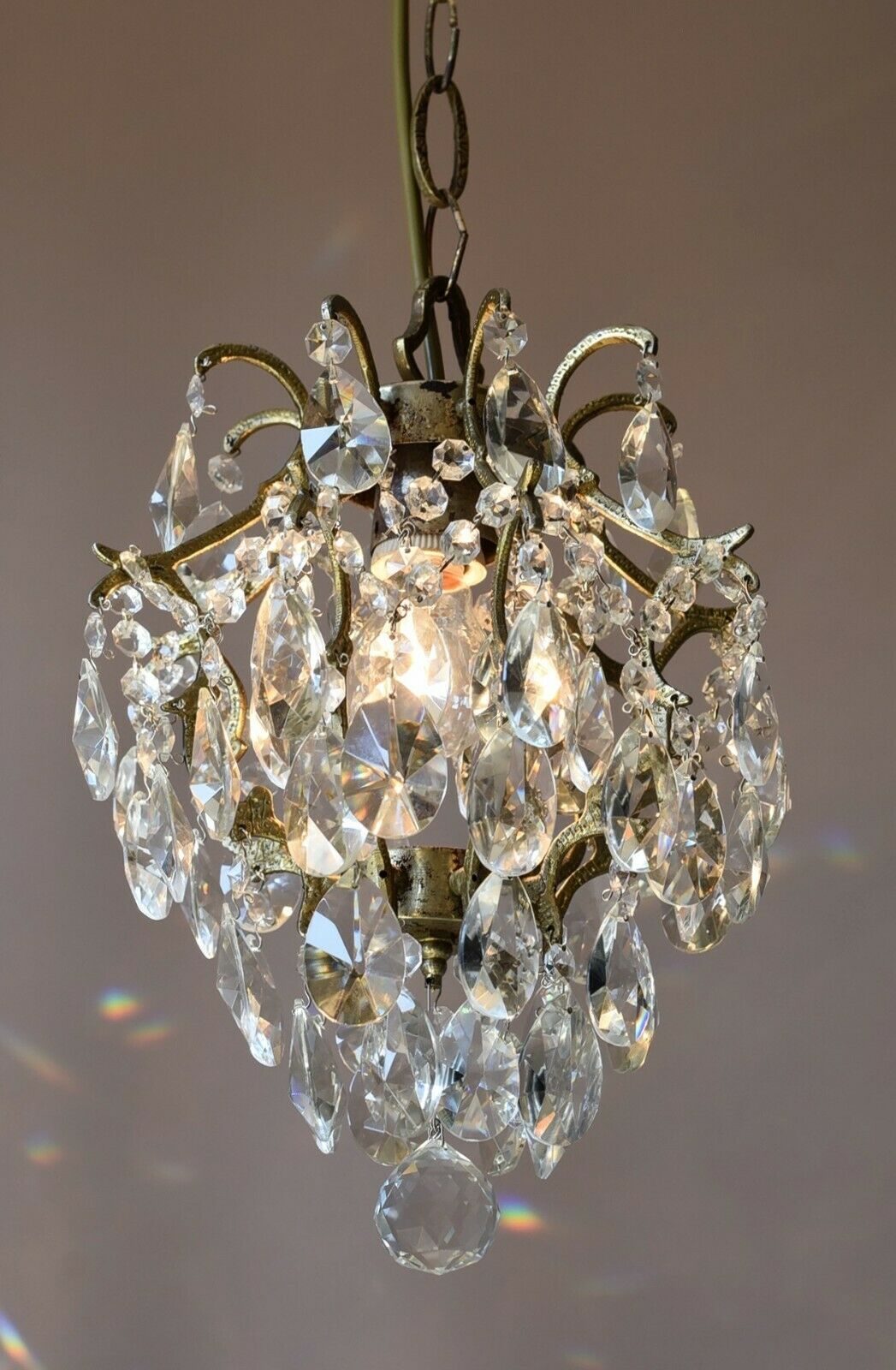 チ*ー様 ビンテージ風クリスタルシャンデリア チ*ー様 ビンテージ風クリスタルシャンデリア チ*ー様