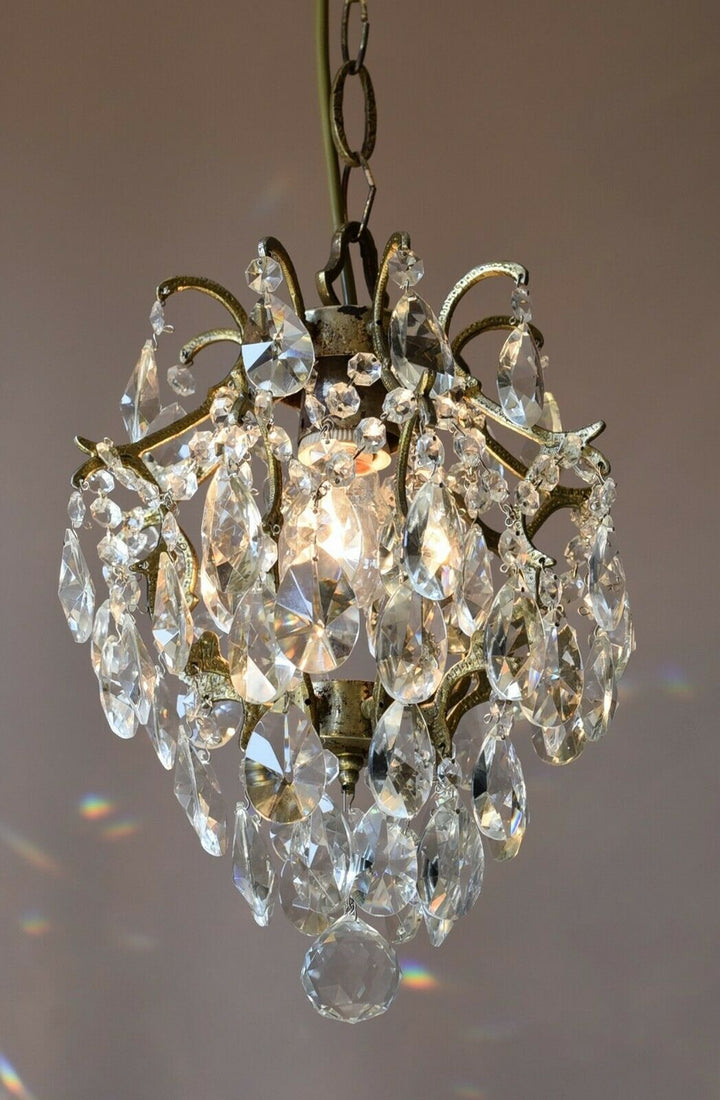 フレンチ クリスタル  シャンデリア テーブルランプ フレンチ クリスタル シャンデリア テーブルランプ アンティーク