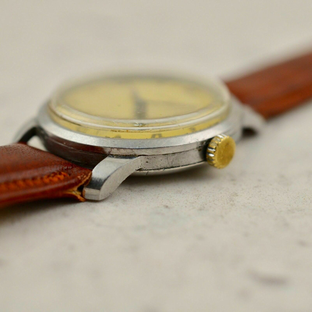 C.1945 Vintage CYMA Calatrava watch cal.234 in stainless steel