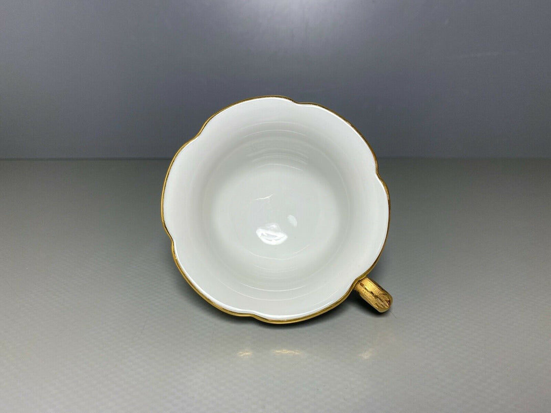 MEISSEN MOKKA GEDECK 2-TLG TASSE UT B-FORM WEINROT ROT BORDEAUX VIEL GOLD Nr.3