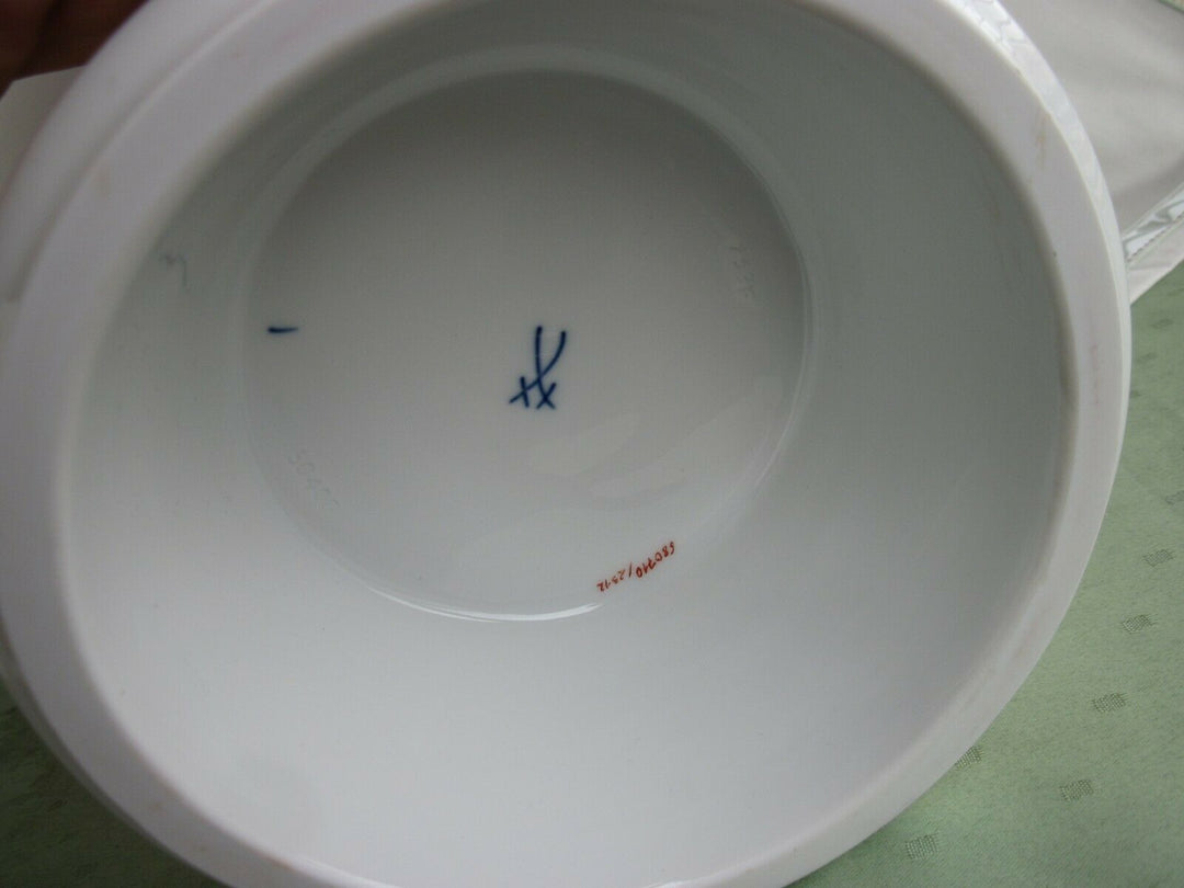 Schöne große Meissen Boden-Vase in Dekor 1001 Nacht
