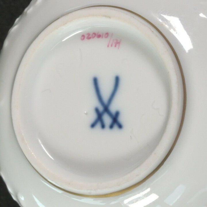 マイセン(Meissen)　カップ＆ソーサー　イエローローズ　ニューマルセイユ　金縁　1級品