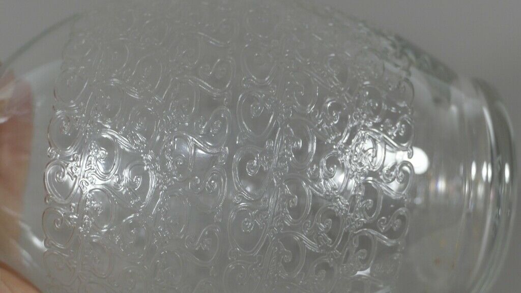 Baccarat Gouvieux Rohan, Carafe En Cristal Gravé, Vers 1950