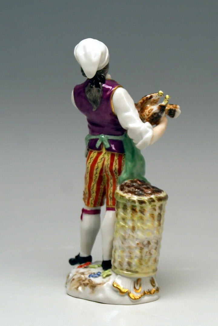 MEISSEN マイセン FIGUR PARISER AUSRUFER HÜHNER VERKÄUFER CHICKEN SELLER MNR: 60244