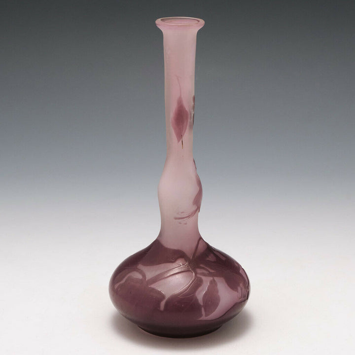 An Elegant Galle Solifleur Vase c1910