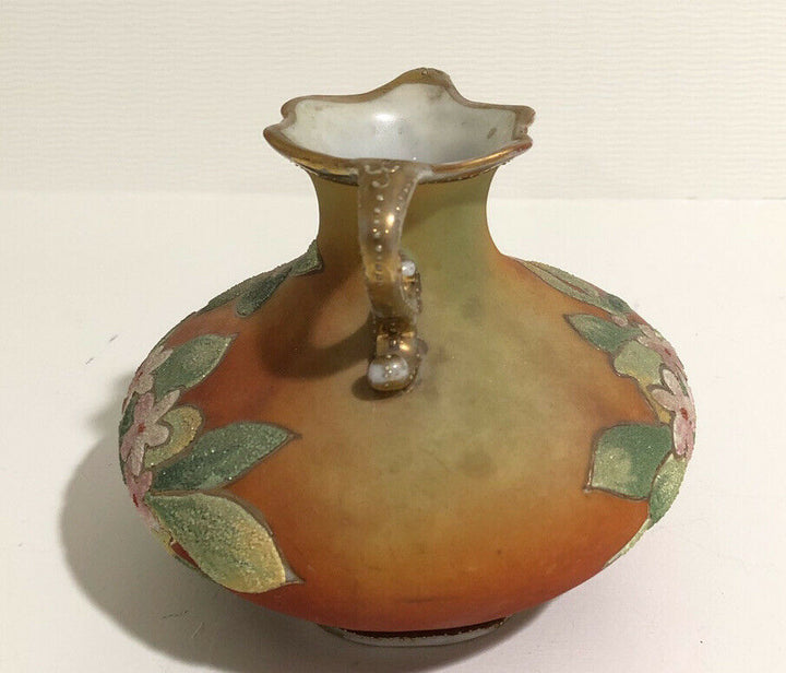 オールドノリタケ　コラレン　花瓶　1909年