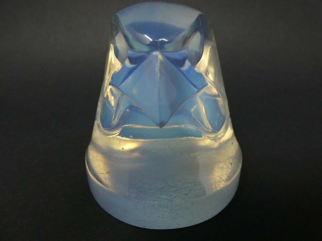 Rene Lalique Glass Opalescent Tete d'epervier Falcon Mascot