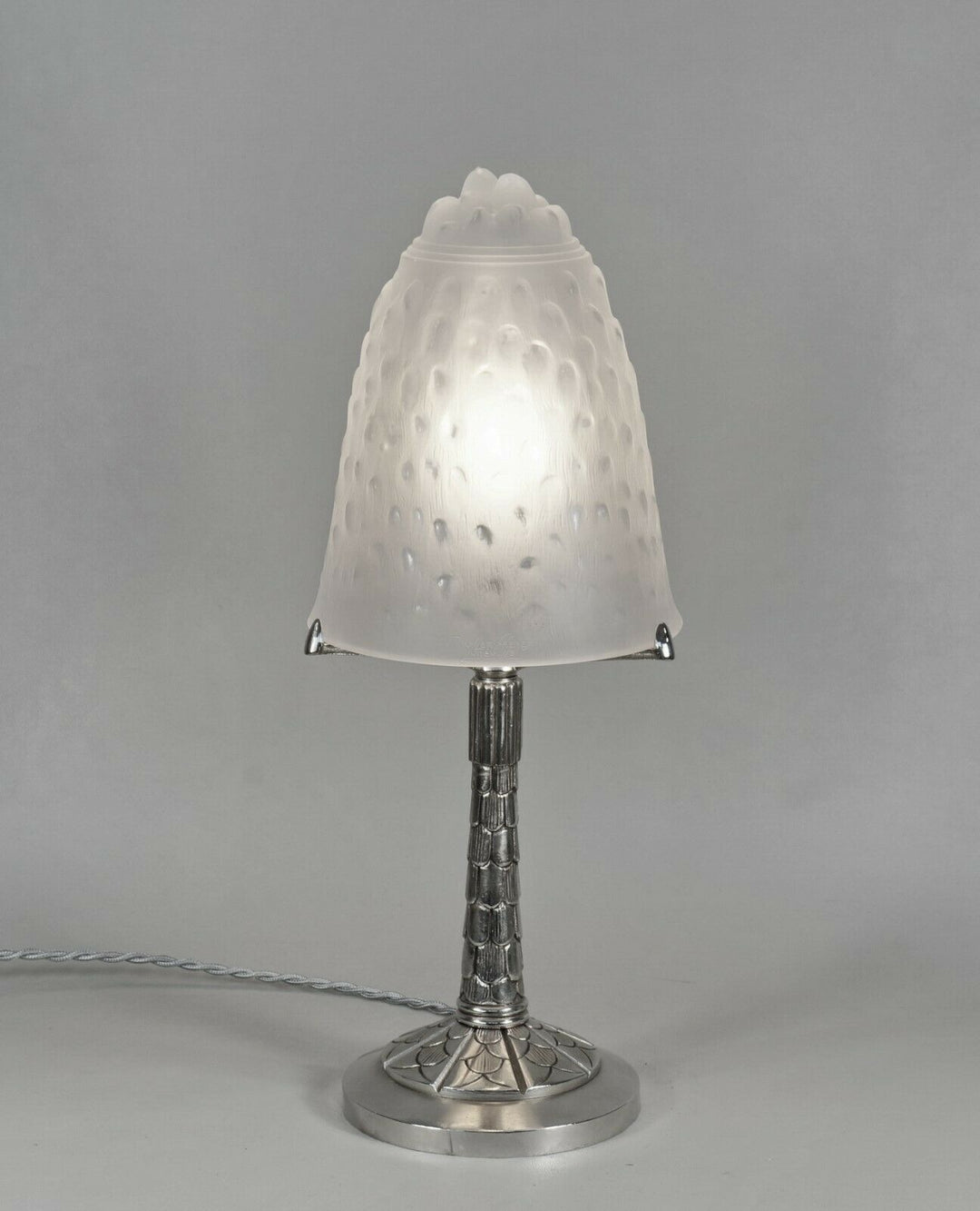 MULLER FRERES : FRENCH 1930 ART DECO LAMP .... sabino degue daum era 1925 France