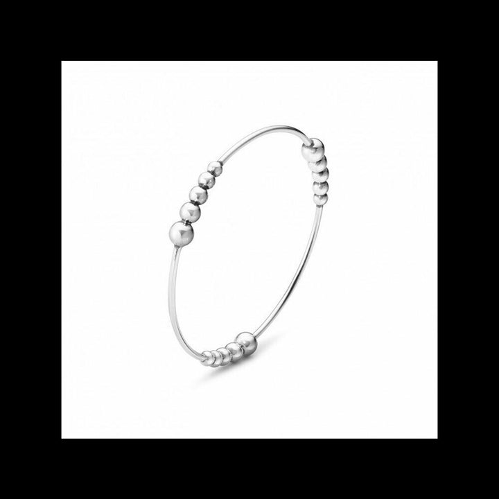 ジョージジェンセン　スターリングシルバー　ブレスレット #551H　グレープ　シルバー　Mサイズ　ハラルド・ニールセン　100014384