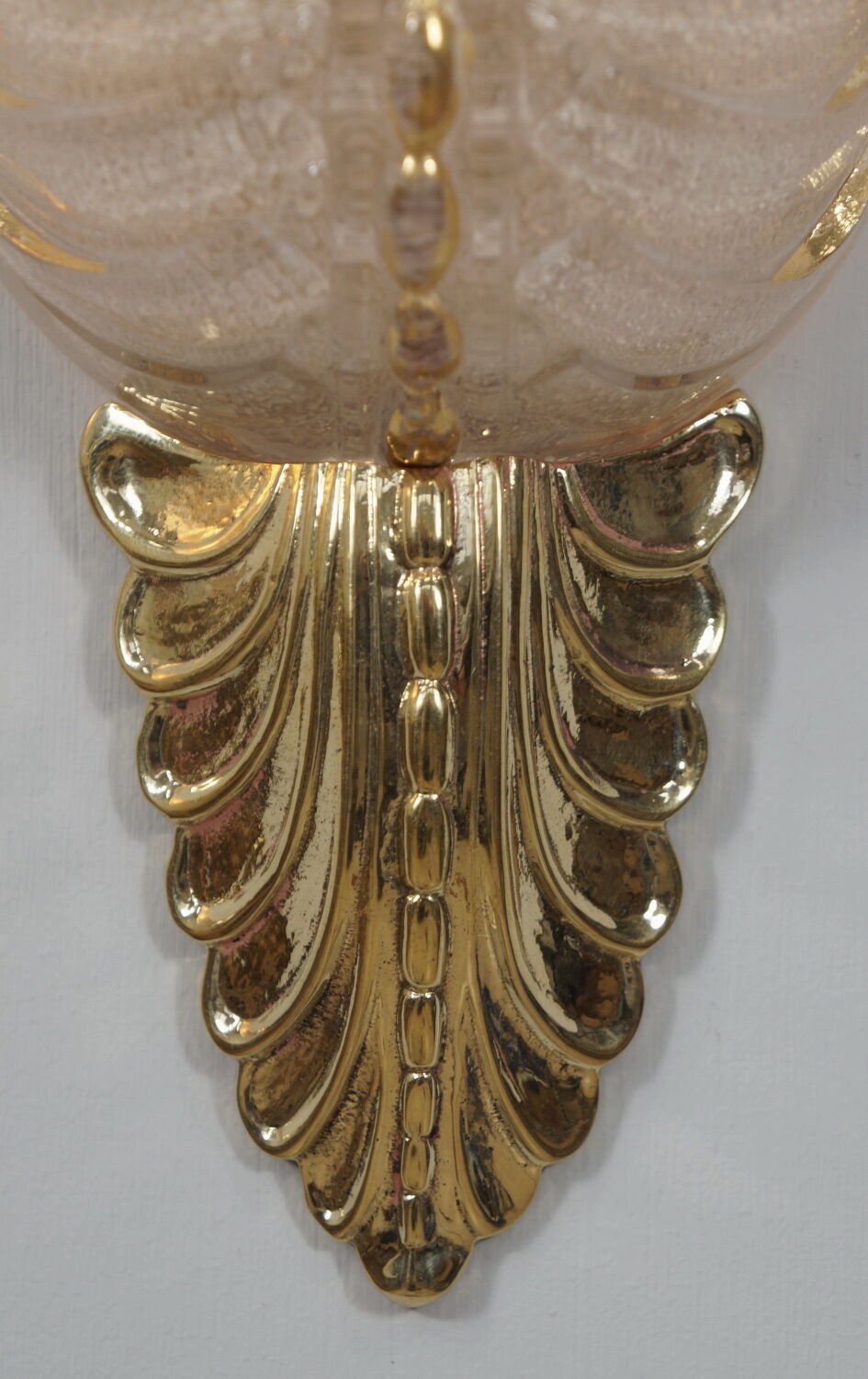 Gauthier EJG EZAN : PAIR OF FRENCH ART DECO WALL SCONCES . lamp 1930 muller era