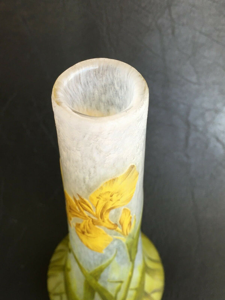 Vase Daum Nancy (Art Nouveau 1900)