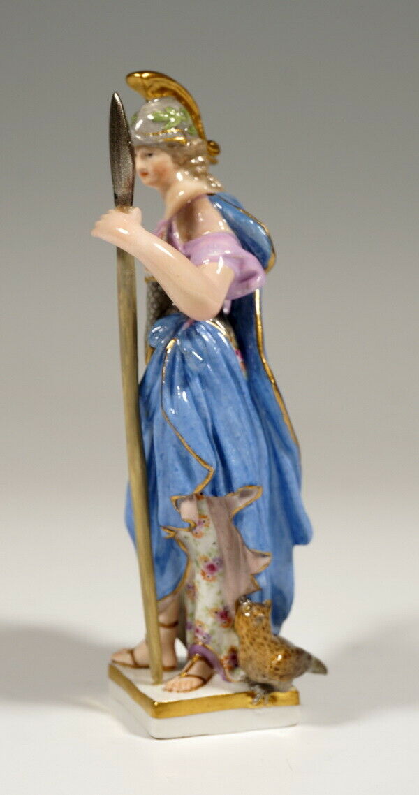 マイセン人形（フィギュリン）ローマの戦争の女神、1870年頃