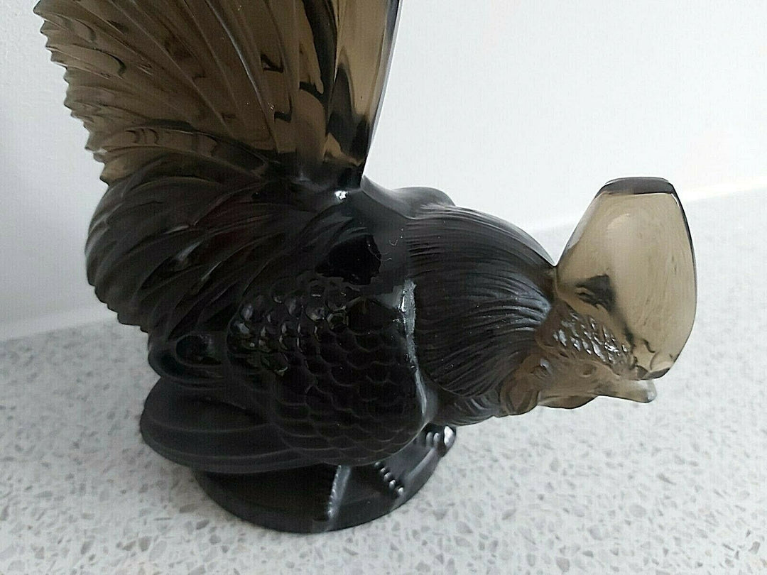 R. Lalique Coq Nain in Topaz
