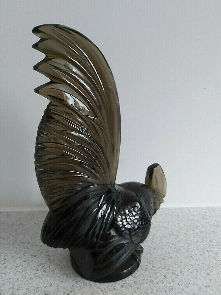 R. Lalique Coq Nain in Topaz