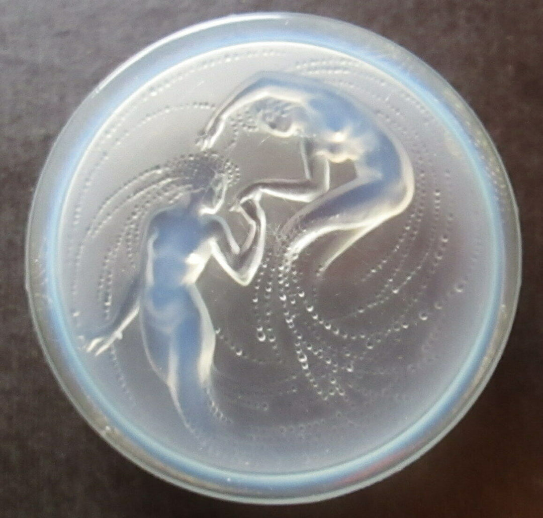 RENE LALIQUE DEUX SIRENES POWDER BOX