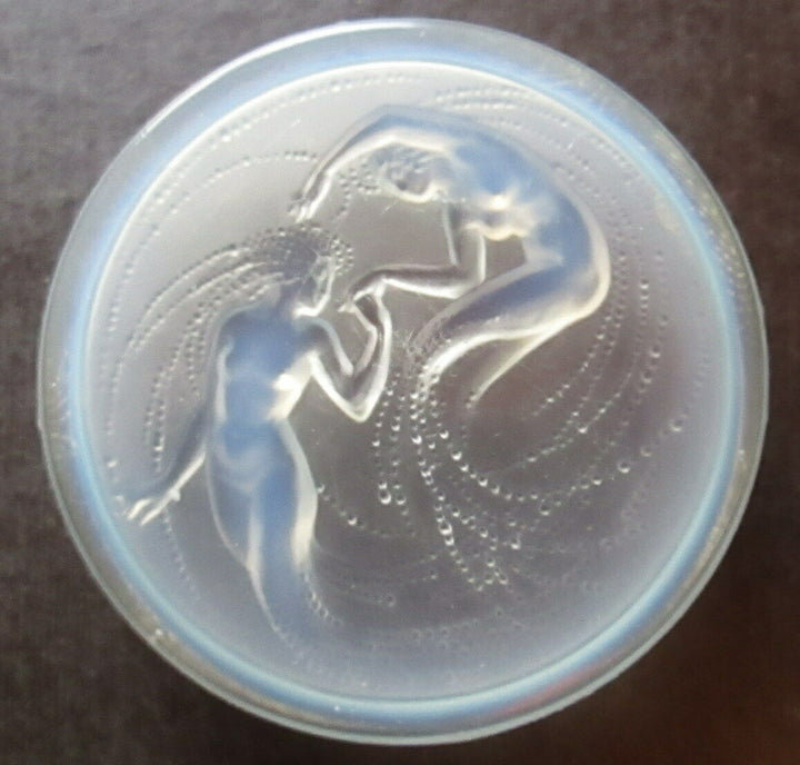 RENE LALIQUE DEUX SIRENES POWDER BOX