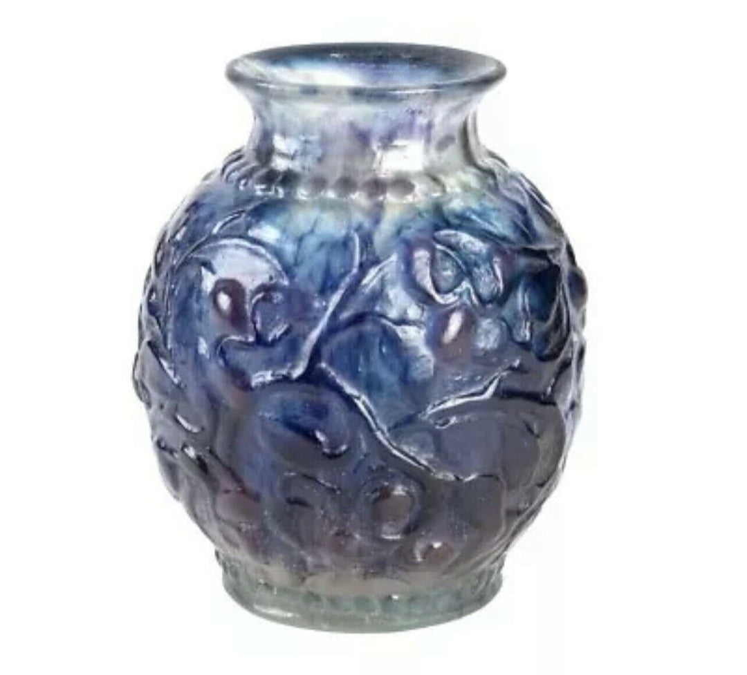 Vase Fruits Et Feuilles Gabriel Argy Rousseau Cameo Glass Pate De Verre