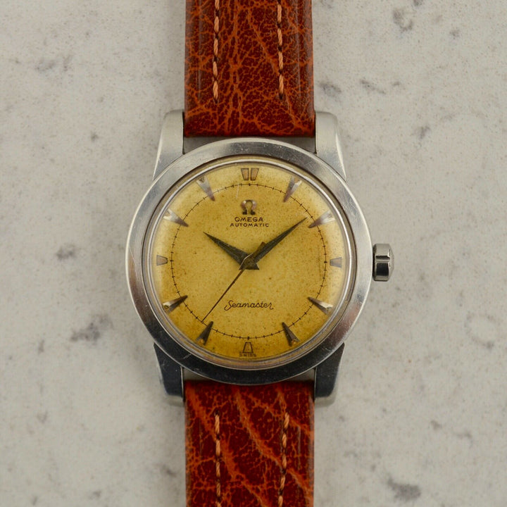 C.1952 ヴィンテージ オメガ 自動式 シーマスター 腕時計 Cal.Ω 354 型番 2577-9 SC スチール製