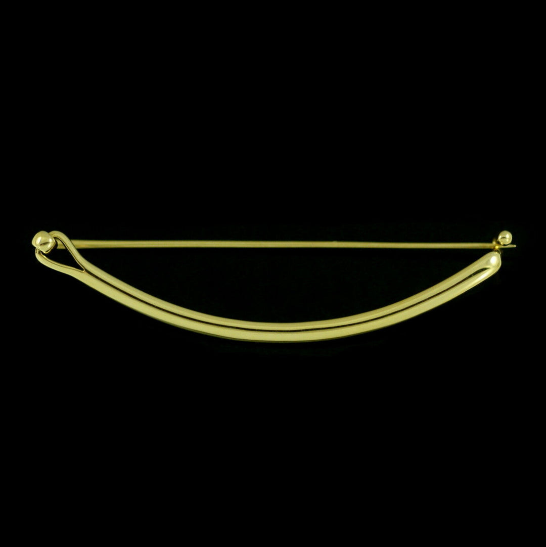 Georg Jensen. 18k Gold Brooch #1426 - Vivianna Torun
