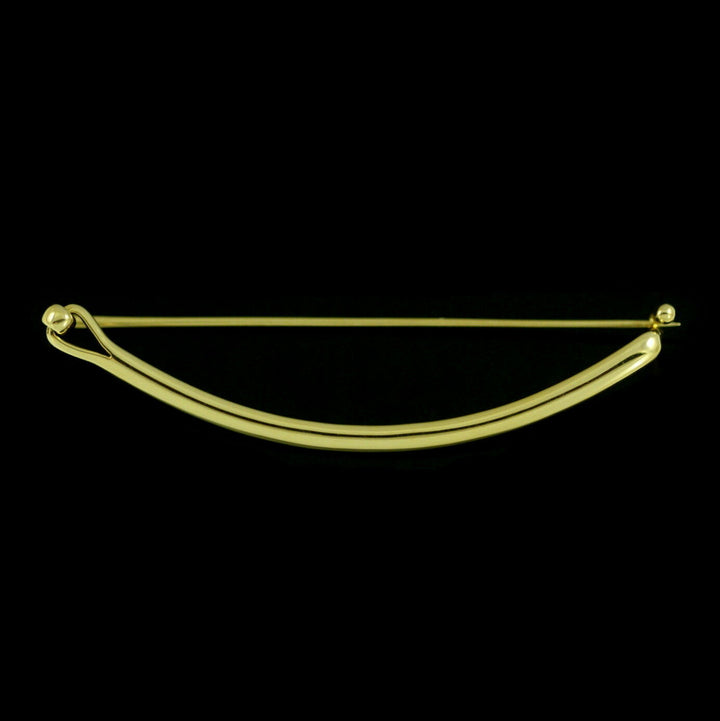 Georg Jensen. 18k Gold Brooch #1426 - Vivianna Torun