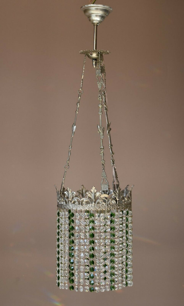 French Empire Chandelier, Antique Style Vintage Hallway Lighting, Lamp Pendant