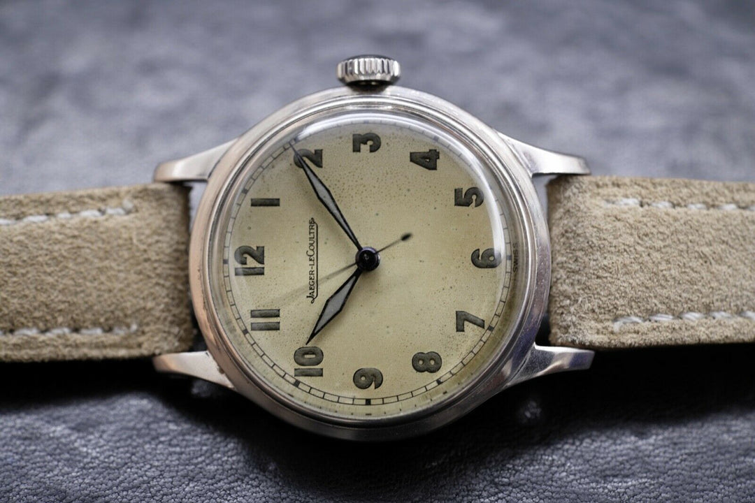 ジャガールクルト　ヴィンテージ ミリタリーウォッチ センターセコンドcal.p478