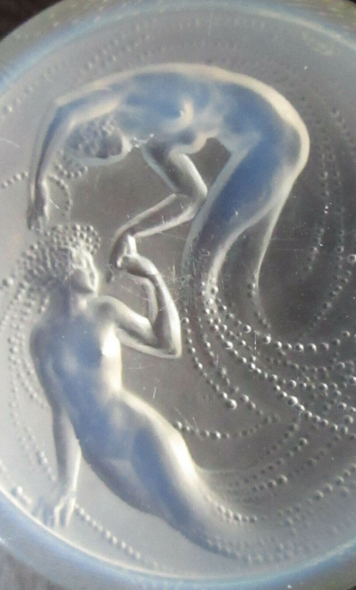 RENE LALIQUE DEUX SIRENES POWDER BOX
