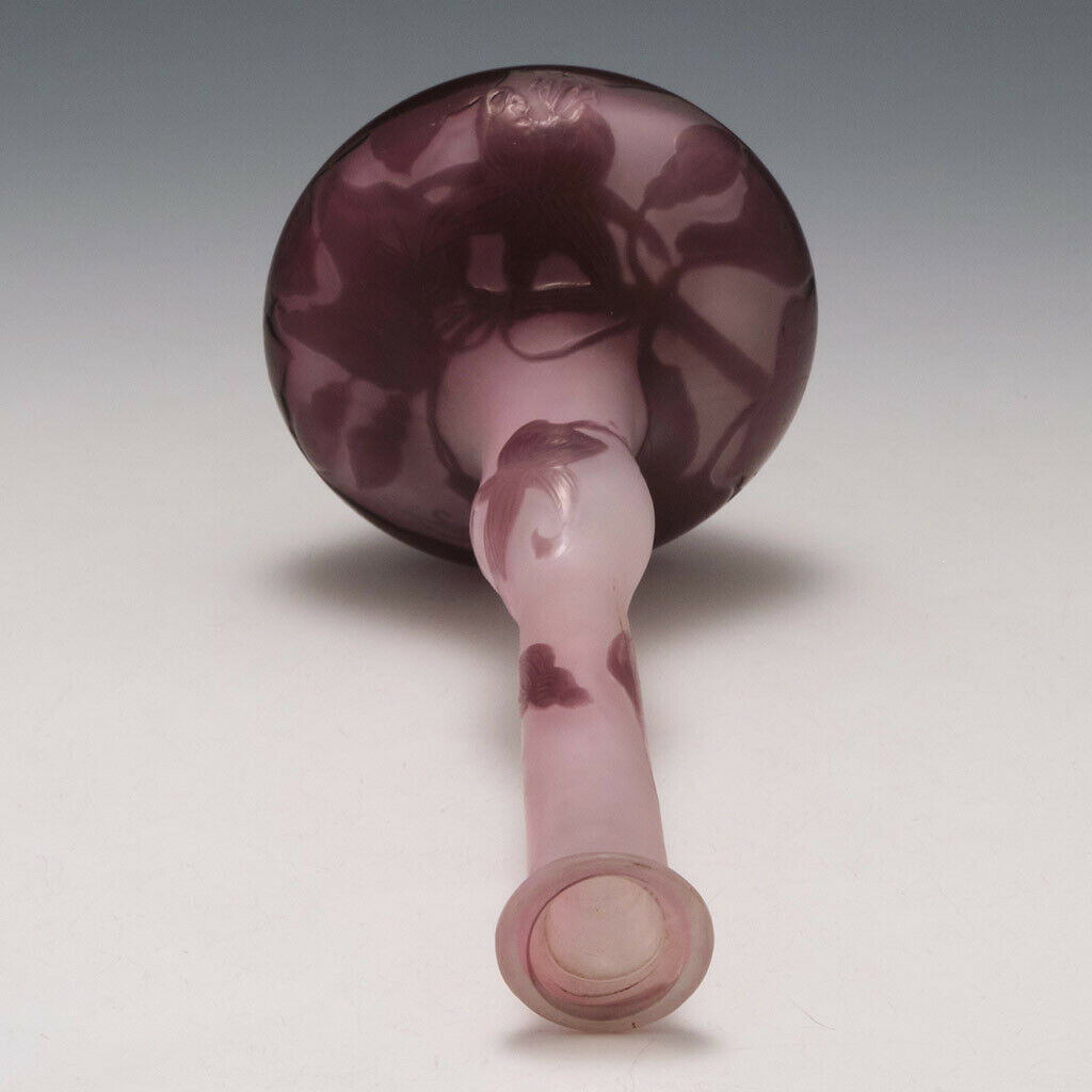 An Elegant Galle Solifleur Vase c1910