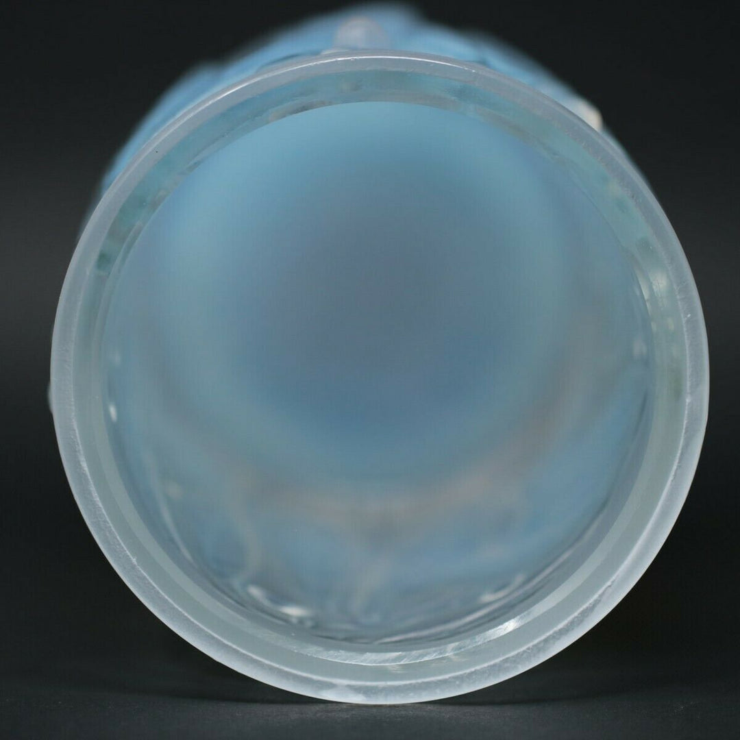 Rene Lalique Opalescent Glass 'Laurier' Vase