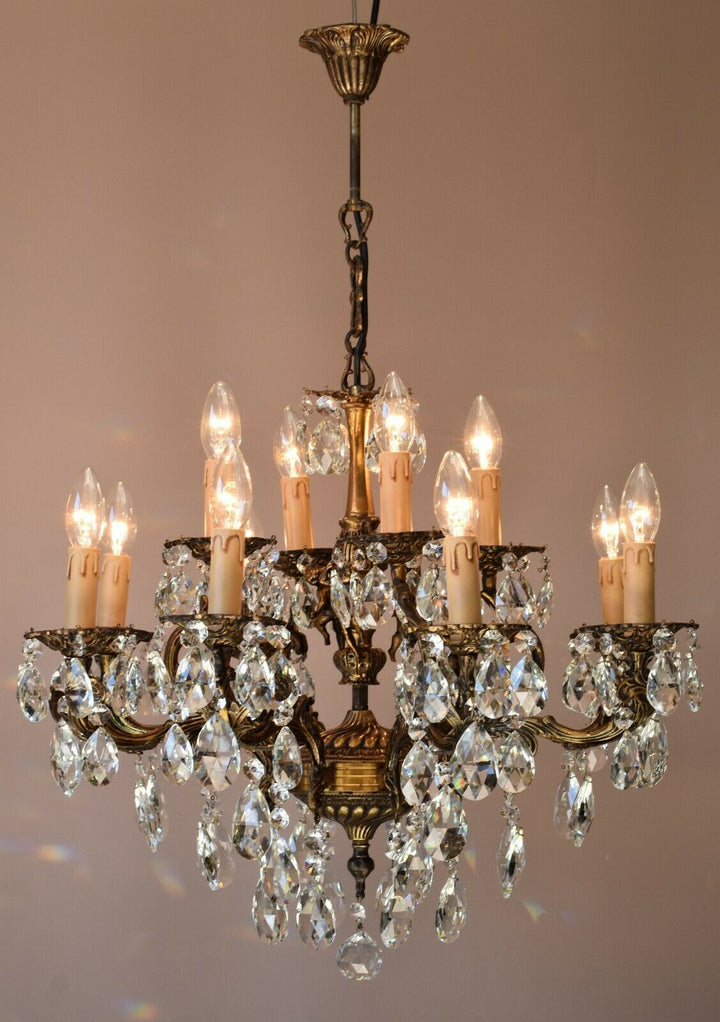 Antique Vintage, Maria Theresa Chandelier, Crystal Lighting Ceiling Lamp Pendant