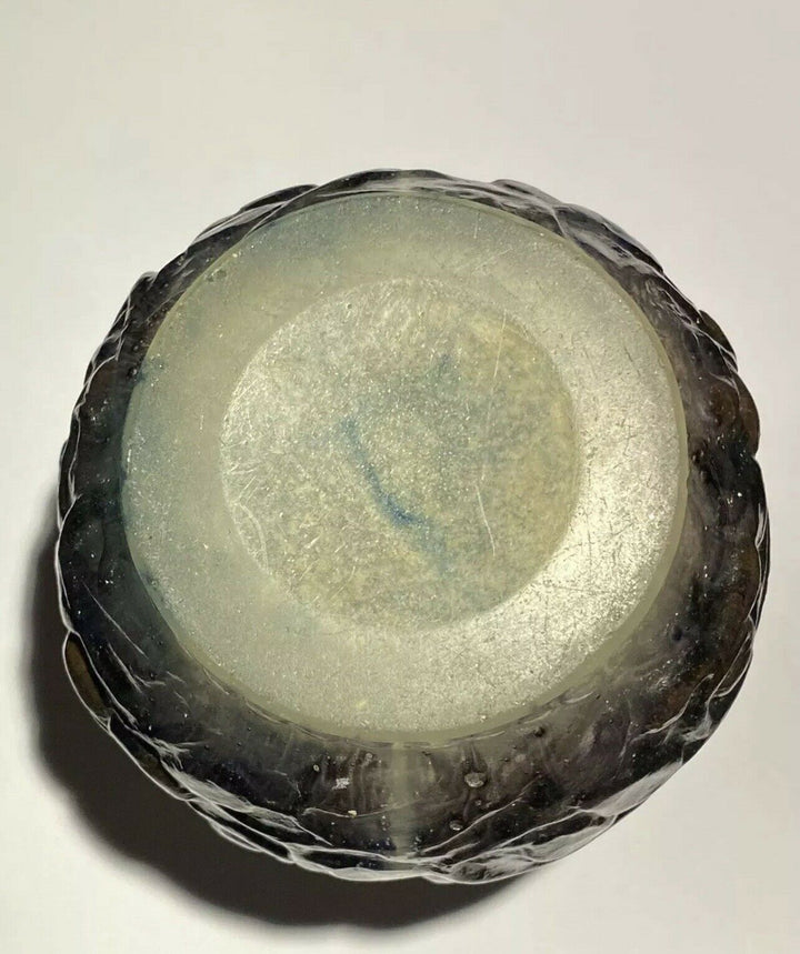 Vase Fruits Et Feuilles Gabriel Argy Rousseau Cameo Glass Pate De Verre