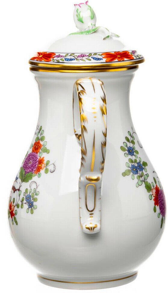 Mokkakanne Garbemuster mit Kante Meissen Neuer Ausschnitt Modell 00692 1. Wahl