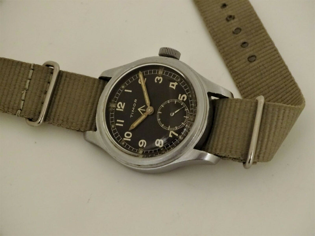 VINTAGE MILITARY TIMOR DIRTY DOZEN - WWII - cal 6060 - circa 1943 - 36mm