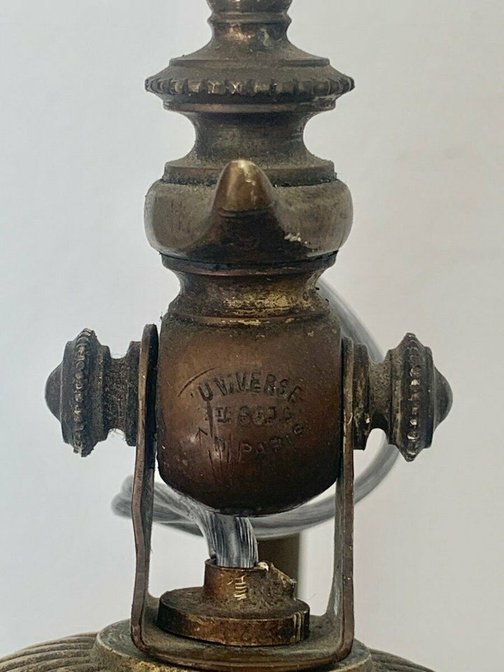 ル・ヴェール・フランセ（シュナイダー兄弟）アンティークテーブルランプ　ポピーの花