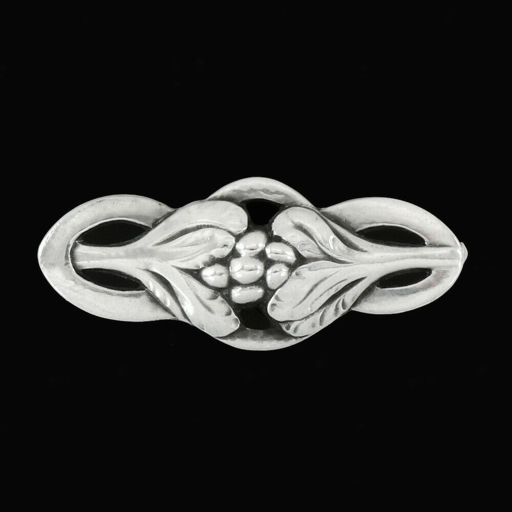 Georg Jensen. Sterling Silver Brooch #39. 1933-44 Hallmarks