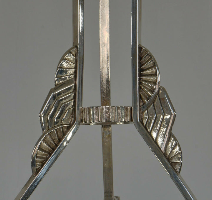 HETTIER & VINCENT and Schneider : French art deco chandelier ....... 1930 France