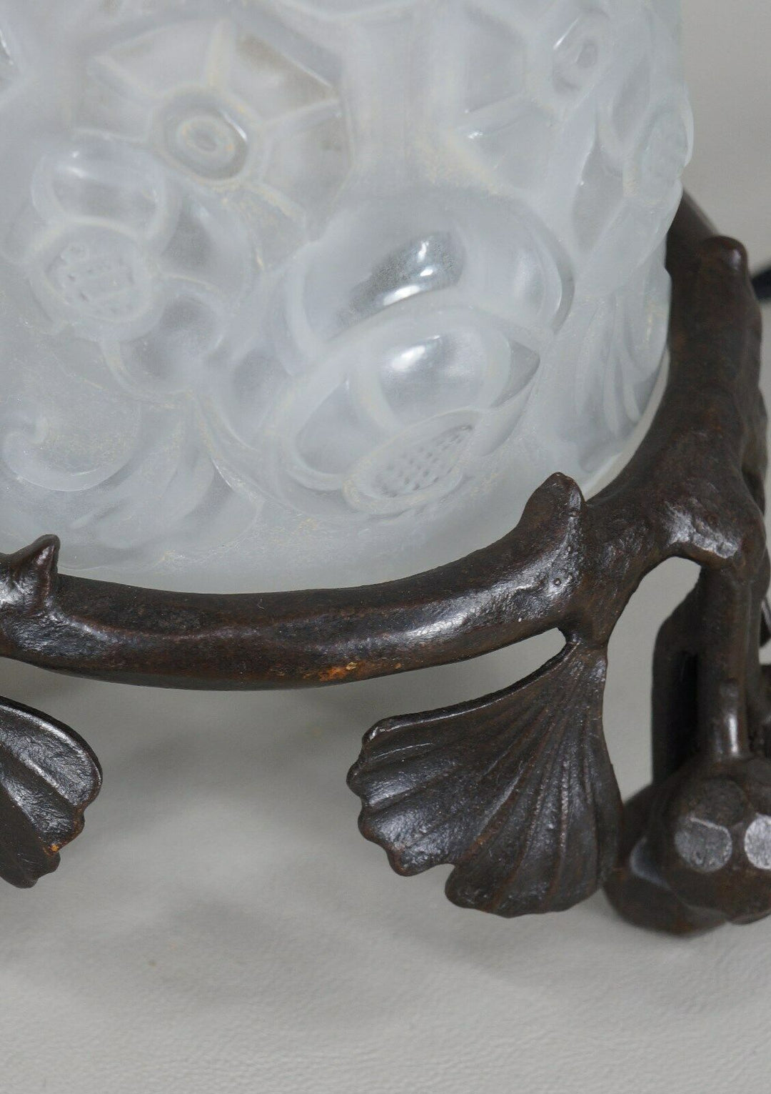 ミューラー兄弟　作：1930年フランスアールデコ調テーブルランプ